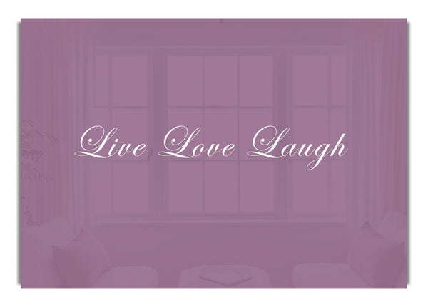 Live Love Laugh 2 Dusty Pink