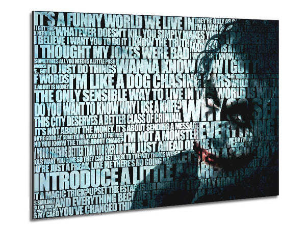 Movie Quote The Joker Funny World