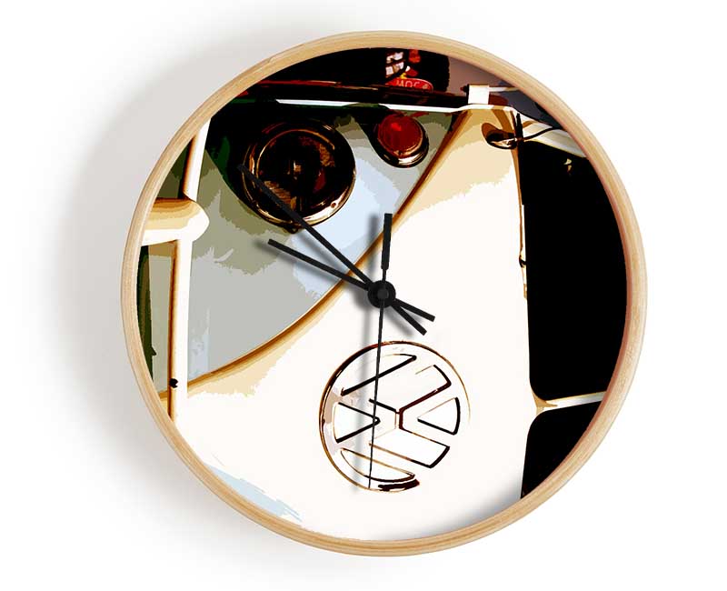 VW Camper Retro Clock - Wallart-Direct UK