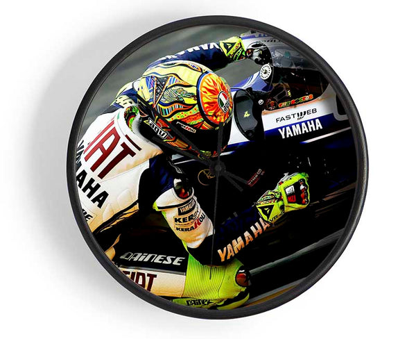 Valentino Rossi Clock - Wallart-Direct UK