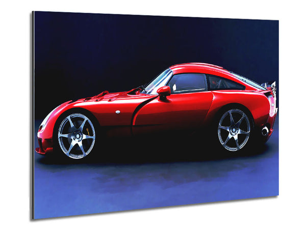 Tvr Red Side Profile