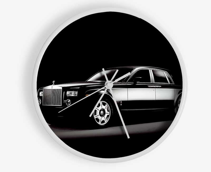 Rolls Royce Black Shadow Clock - Wallart-Direct UK