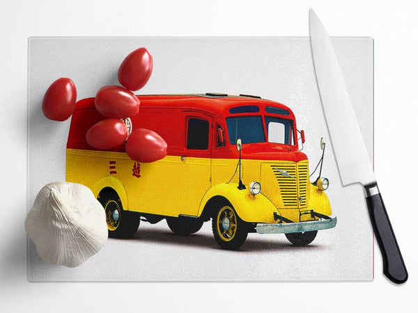 Retro Van Glass Chopping Board