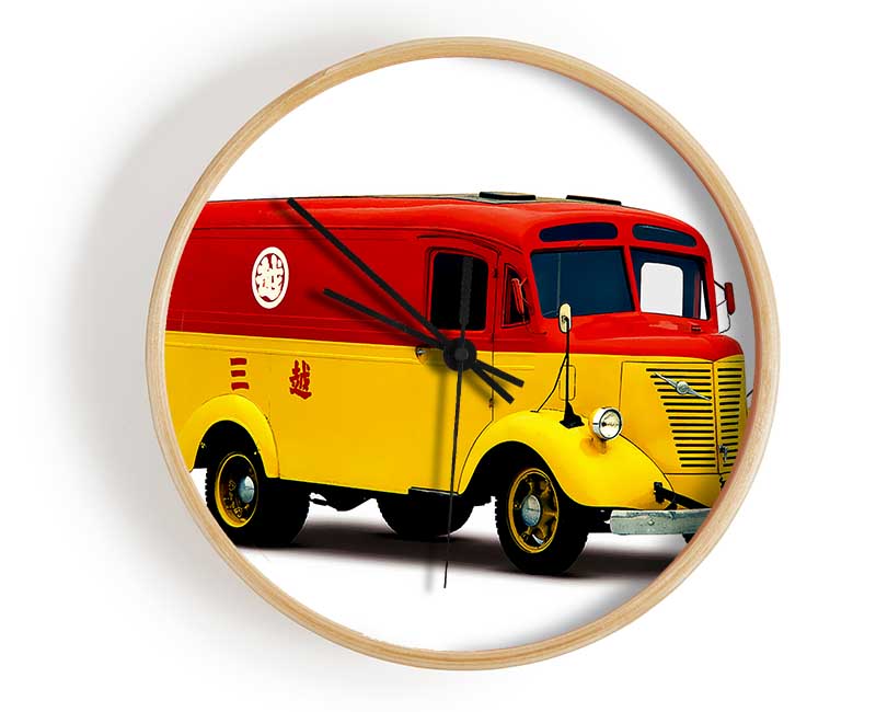 Retro Van Clock - Wallart-Direct UK