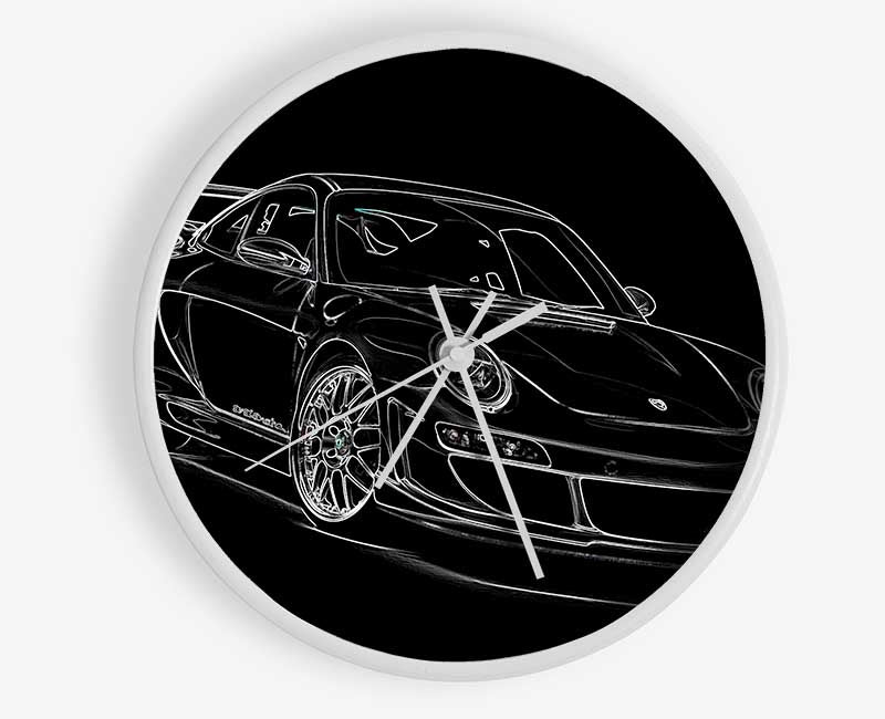 Porsche Gt3 Clock - Wallart-Direct UK