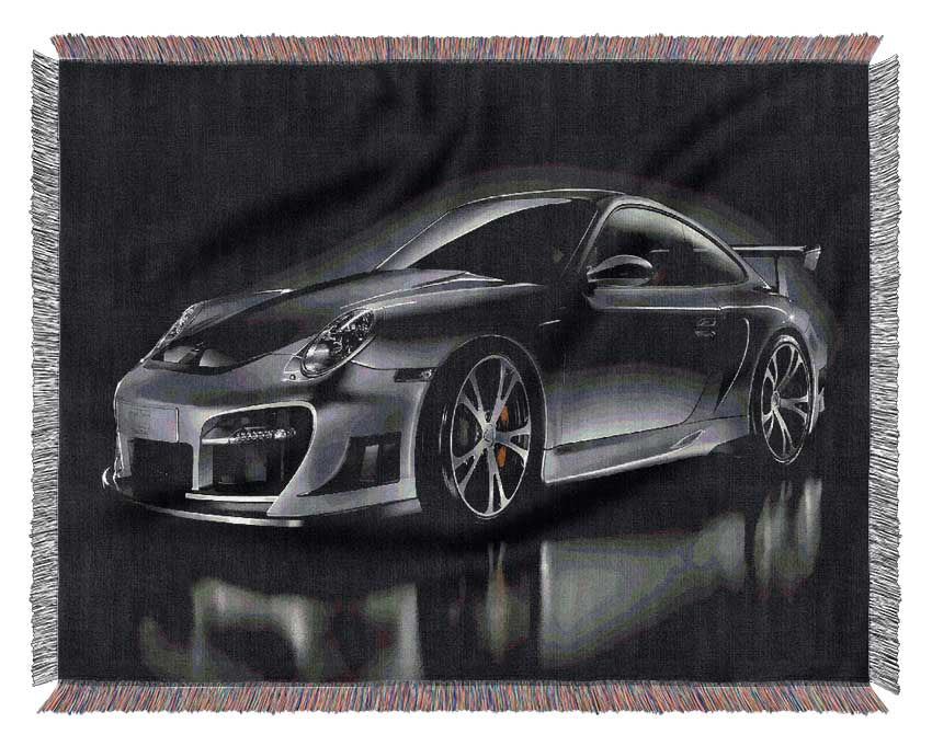 Porsche 911 Turbo Woven Blanket