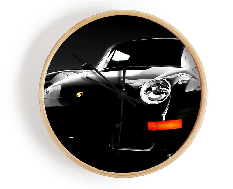 Porsche 911 Black Clock - Wallart-Direct UK