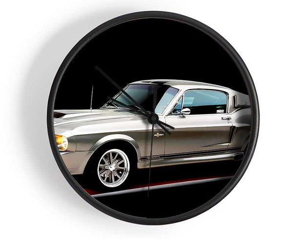 Mustang Shelby Side Profile Clock - Wallart-Direct UK