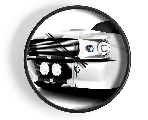 Mustang Grill Clock - Wallart-Direct UK