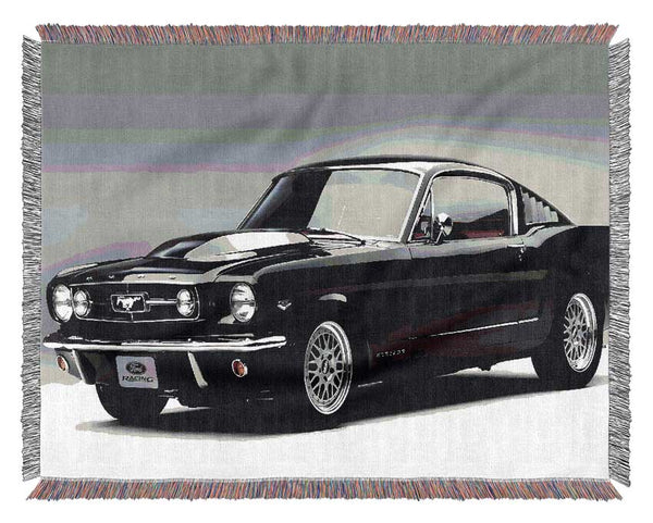 Mustang 1965 Coupe Woven Blanket