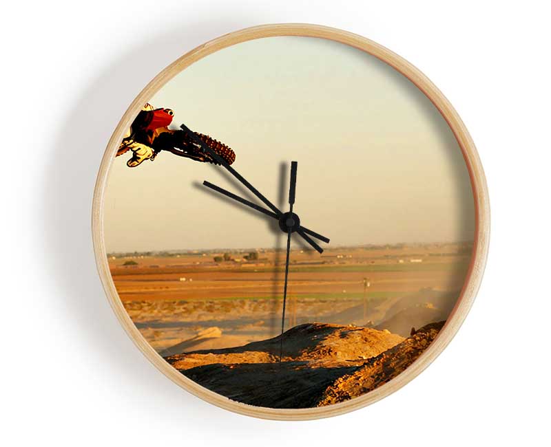 Motorcross Desert Race Clock - Wallart-Direct UK