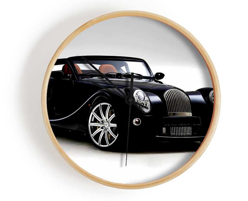 Morgan Black Clock - Wallart-Direct UK