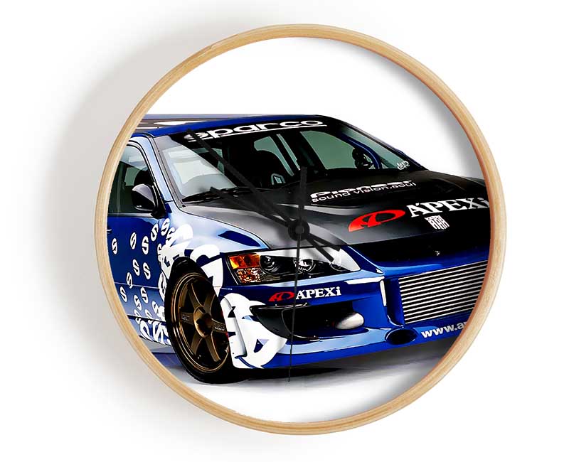 Mitsubishi Evo Clock - Wallart-Direct UK