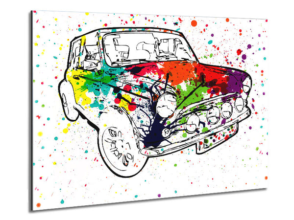 Mini Rainbow Paint Splat