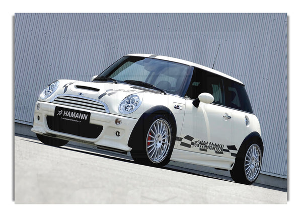 Mini Cooper White