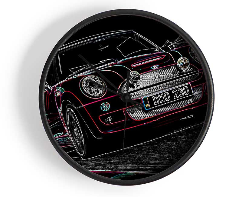 Mini Cooper Track Day Clock - Wallart-Direct UK