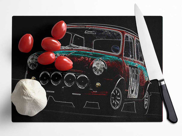 Mini Cooper Front Glass Chopping Board