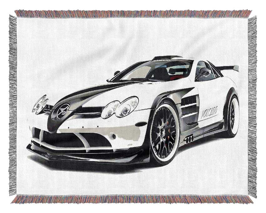 Mercedes Slr Maclaren Woven Blanket