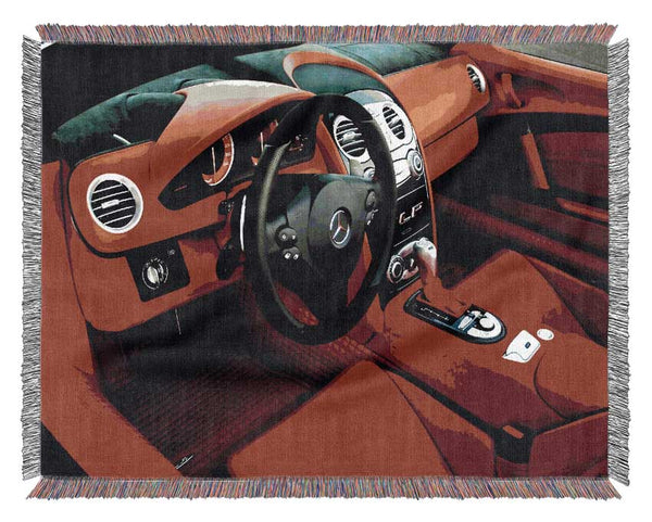 Mercedes Interior Woven Blanket