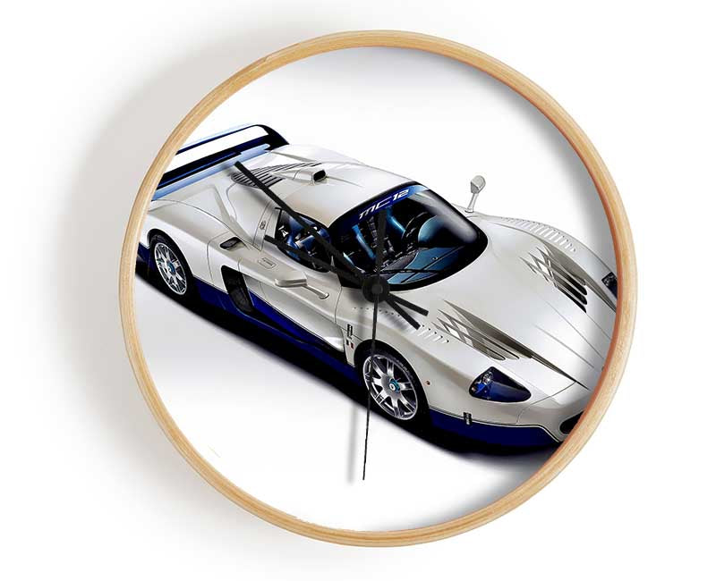 Maserati Racing Machine Clock - Wallart-Direct UK