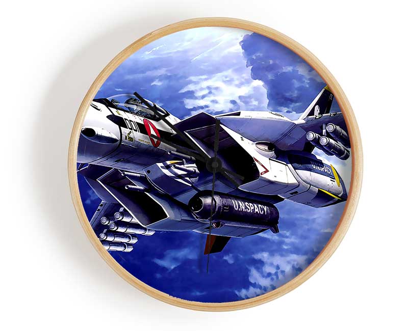 Macross Fighter Clock - Wallart-Direct UK