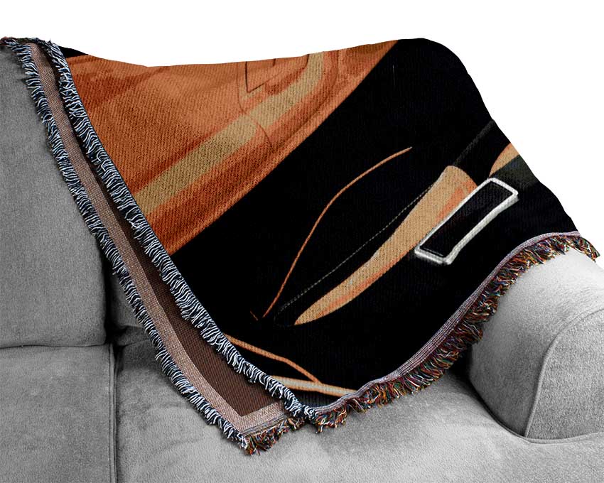 Lamborghini Stunning Interior Woven Blanket