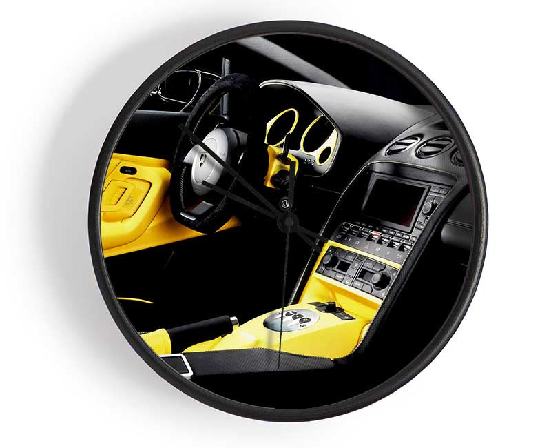 Lamborghini Stunning Interior Clock - Wallart-Direct UK