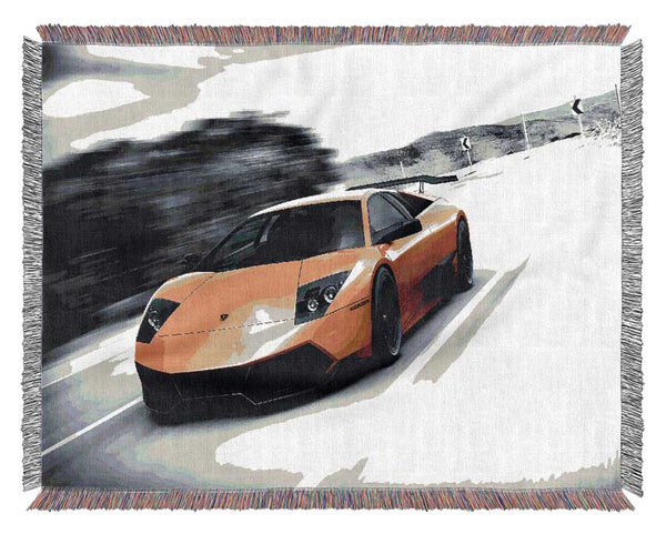 Lamborghini Murcielago Lp 670 4 Woven Blanket