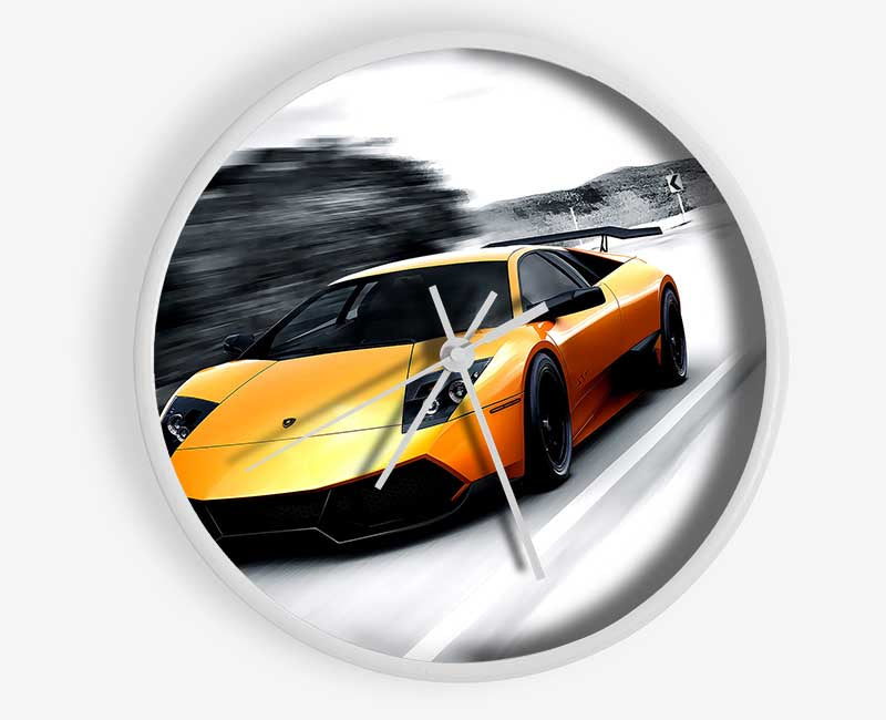 Lamborghini Murcielago Lp 670 4 Clock - Wallart-Direct UK