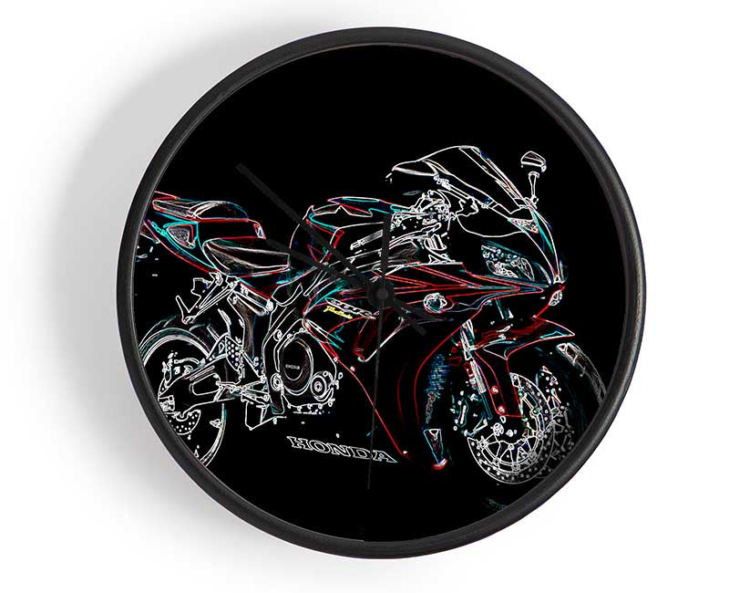 Honda Cbr Clock - Wallart-Direct UK