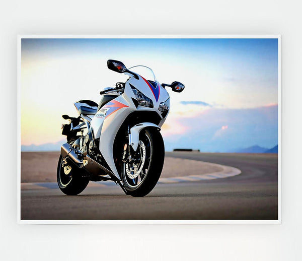 Honda Cbr 1000Rr 2012 Print Poster Wall Art