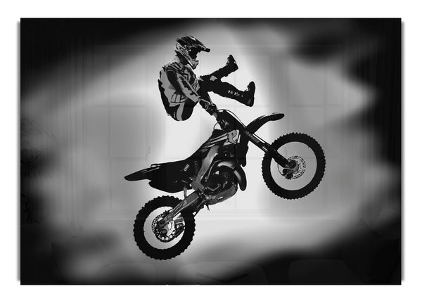 Freestyle-Motorcross B~w