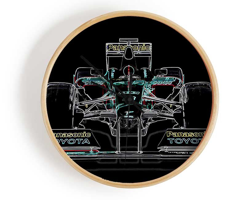 Formula One Clock - Wallart-Direct UK