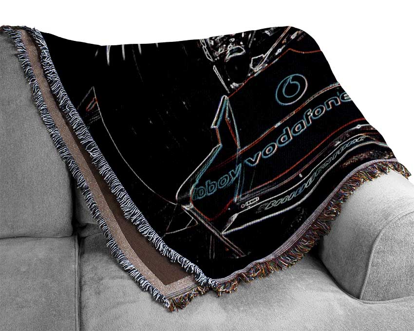 Formula One Pole Postion Woven Blanket