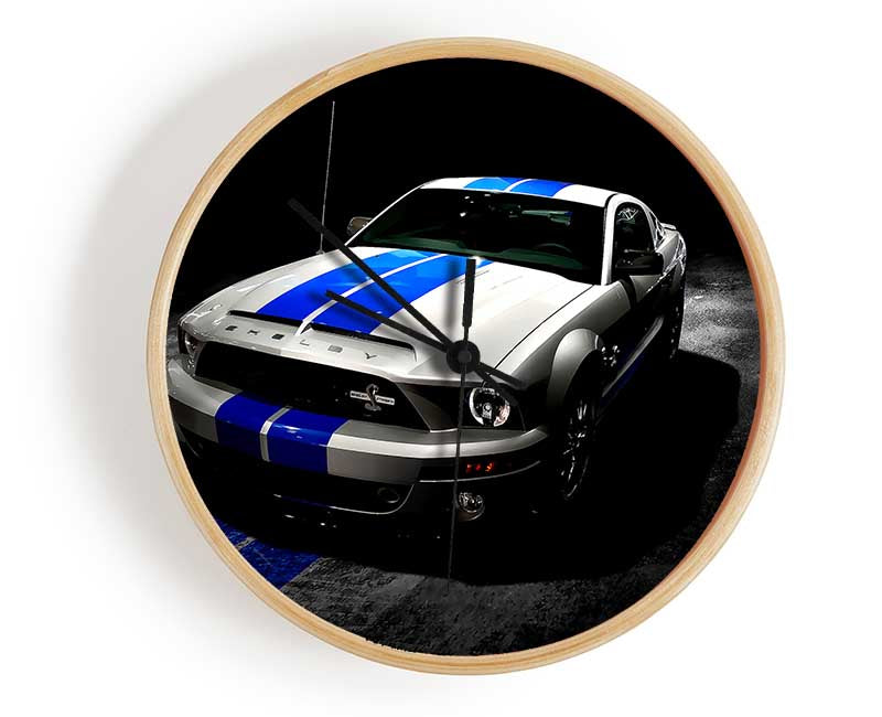 Ford Mustang Shelby Gt500 2013 Clock - Wallart-Direct UK