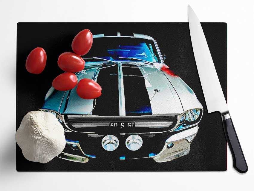 Ford Mustang Shelby Gt Front Glass Chopping Board