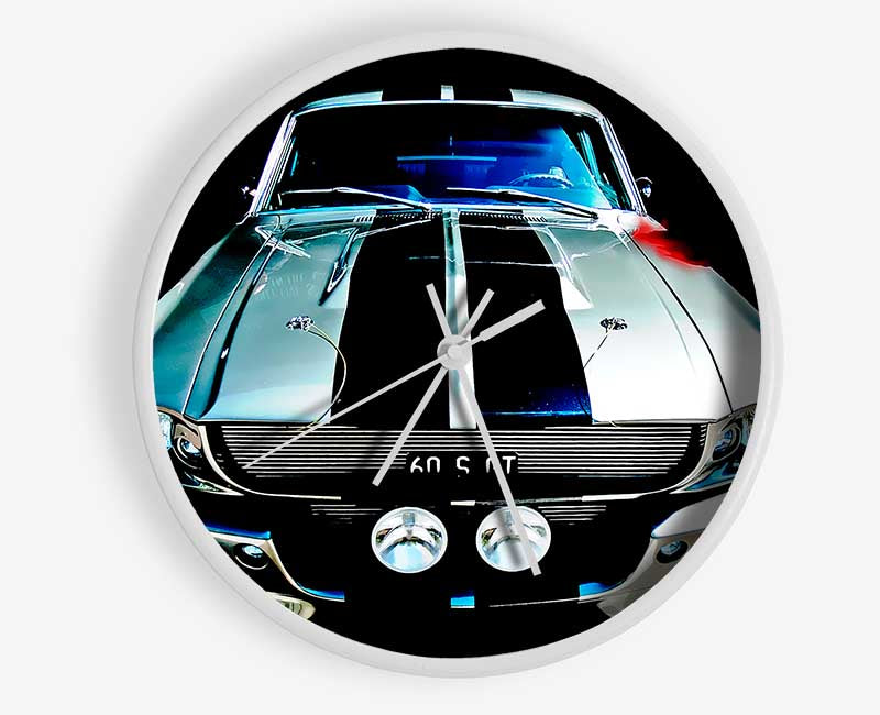 Ford Mustang Shelby Gt Front Clock - Wallart-Direct UK