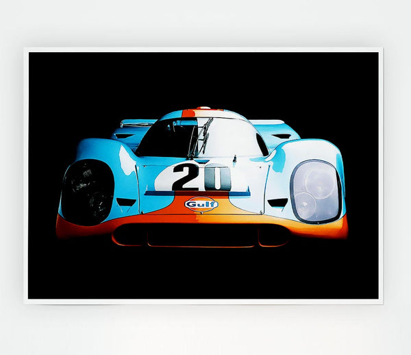 Ford Gt Super Car Print Poster Wall Art