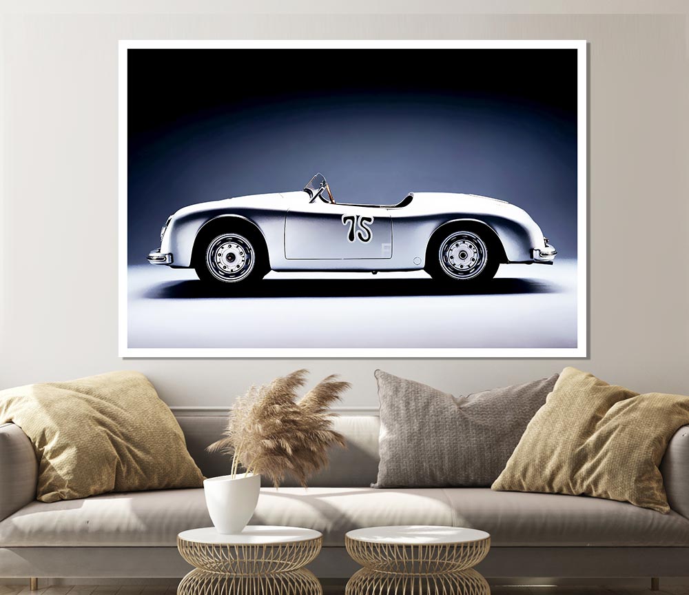 First Porsche Classic Print Poster Wall Art