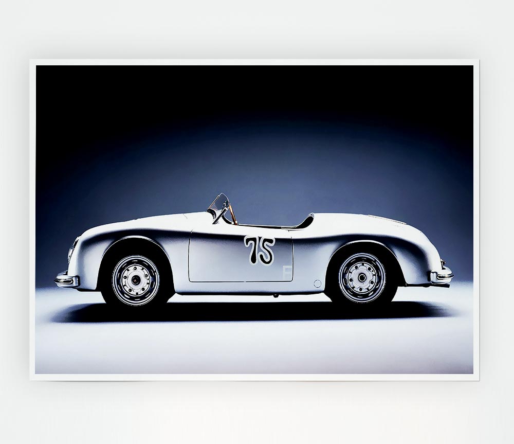 First Porsche Classic Print Poster Wall Art