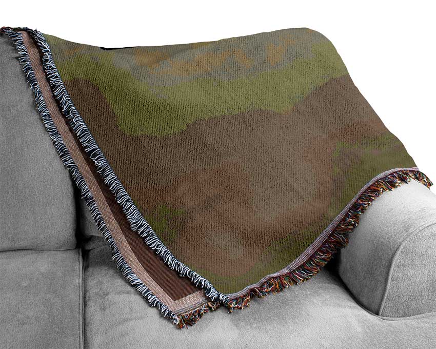 Fighter Plane Woven Blanket