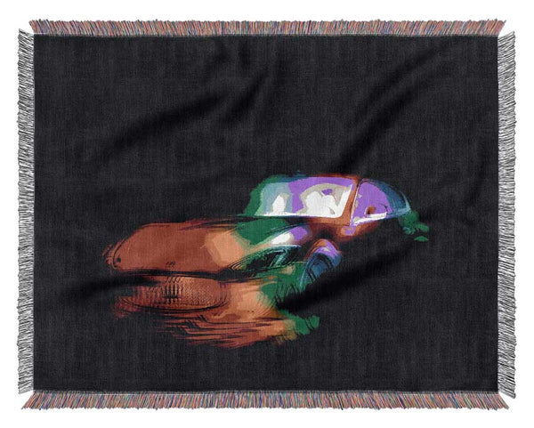 Maserati Rainbow Woven Blanket