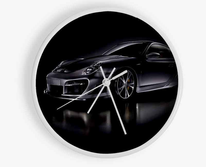 Dark Porsche GT Street Racing Clock - Wallart-Direct UK