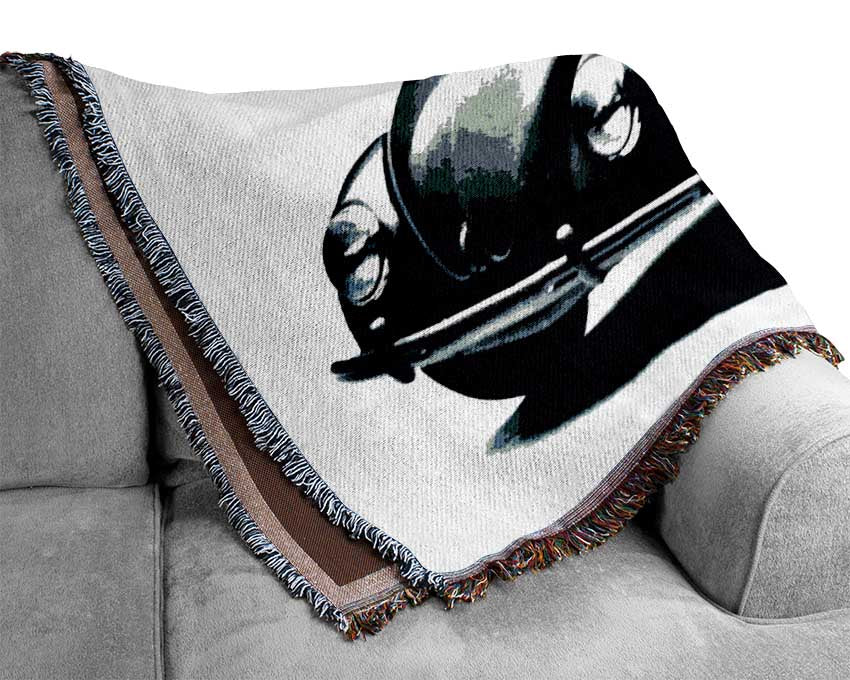 Classic Vw Beetle Woven Blanket