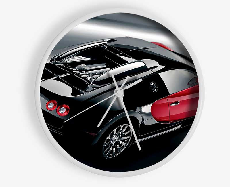 Bugatti Veyron Side Profile Clock - Wallart-Direct UK