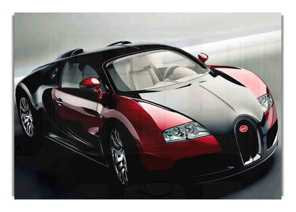 Bugatti Veyron Rot und Schwarz