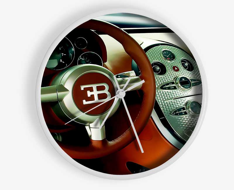 Bugatti Veyron Interior Clock - Wallart-Direct UK