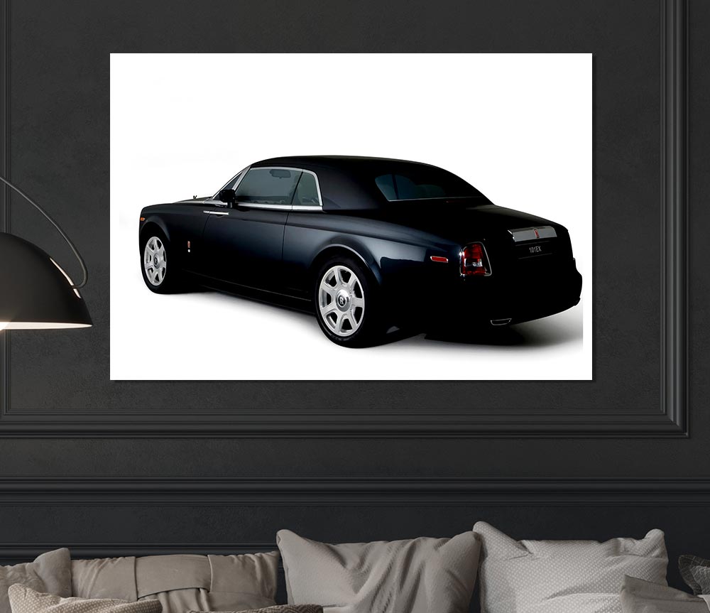 Bentley Side View Print Poster Wall Art