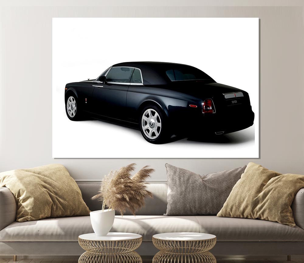 Bentley Side View Print Poster Wall Art