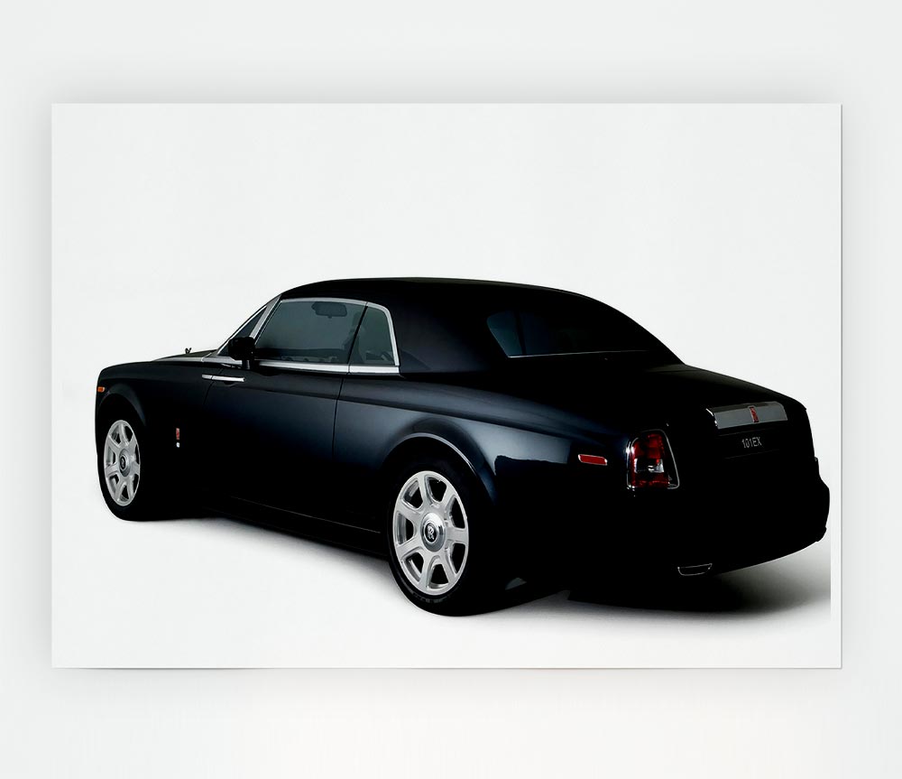 Bentley Side View Print Poster Wall Art